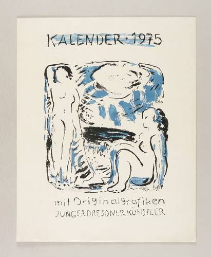 Plenkers, Stefan - Kalender 1975 - Kalender 1975 - Zwei Akte am Strand