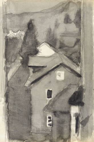 Pukall, Egon -  -  - Blick aus dem Atelier (Loschwitz)