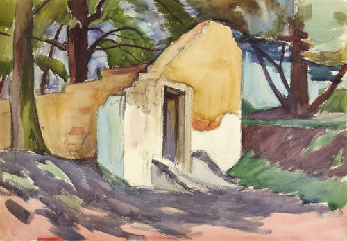 Pukall, Egon -  -  - Gewächshausruine (Nadelwitz)