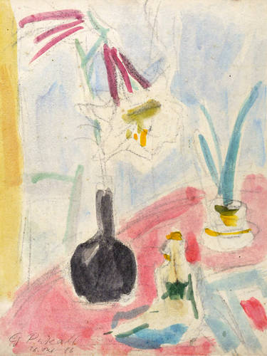 Pukall, Egon -  -  - Fensterstillleben