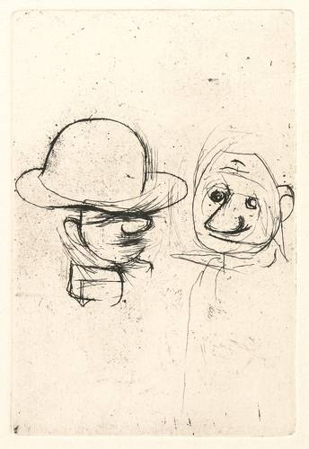 Richter, Hans Theo - Kinderfastnacht - Kinderfastnacht - Maske mit steifem Hut und Gesichtsmaske