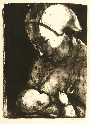 Richter, Hans Theo -  -  - Stillende Mutter