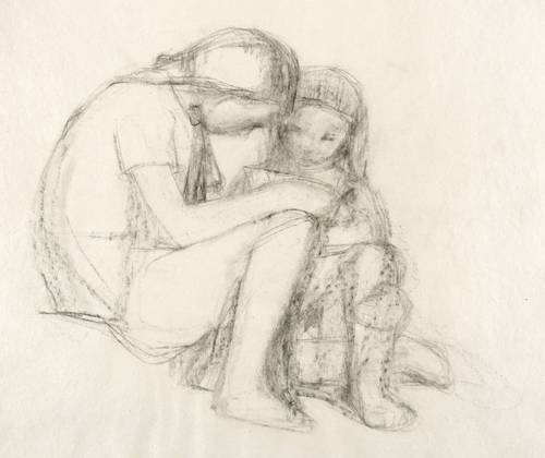 Richter, Hans Theo -  -  - Zwei spielende Kinder