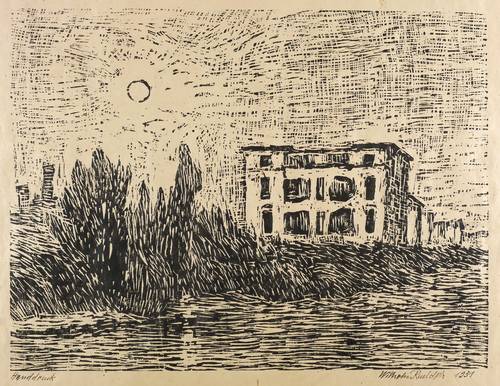 Rudolph, Wilhelm - Das zerstörte Dresden - Das zerstörte Dresden - Striesener Straße mit Wintersonne