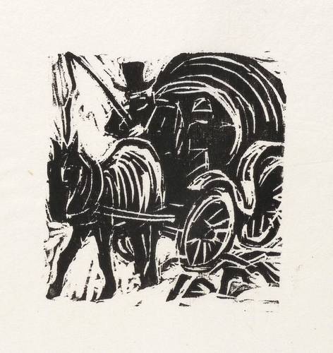 Rudolph, Wilhelm -  -  - Pferdefuhrwerk