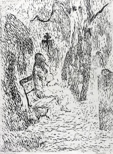 Rudolph, Wilhelm -  -  - Vision Gattin des Künstlers (Friedhof Tolkewitz III)