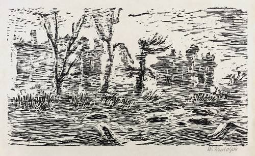 Rudolph, Wilhelm - Das zerstörte Dresden - Das zerstörte Dresden - Am Großen Garten