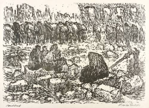 Rudolph, Wilhelm - Aus (Trümmer der Wehrmacht) - Aus (Trümmer der Wehrmacht) - Durchziehende (Verkehr in der Ruinenstadt)