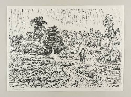 Rudolph, Wilhelm -  -  - Reiter in den Elbwiesen