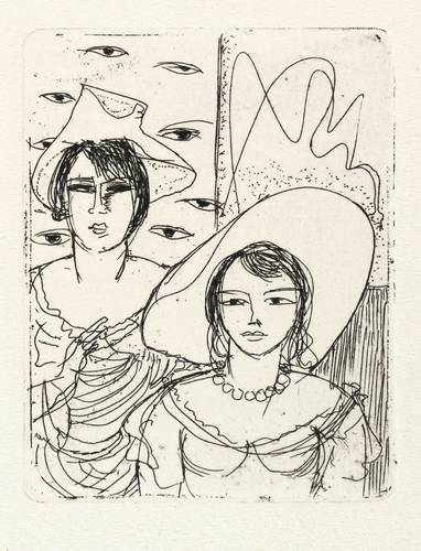 Schwimmer, Max -  -  - Grazien - Mädchenbrustbilder