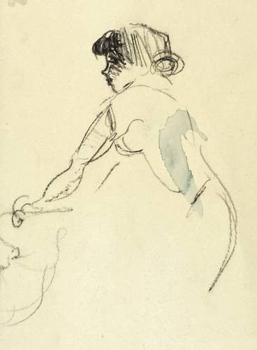 Schwimmer, Max -  -  - Mädchen beim Ankleiden