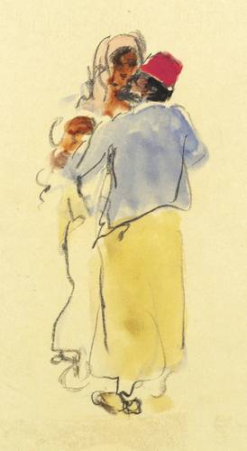 Schwimmer, Max -  -  - Orientalisches Paar