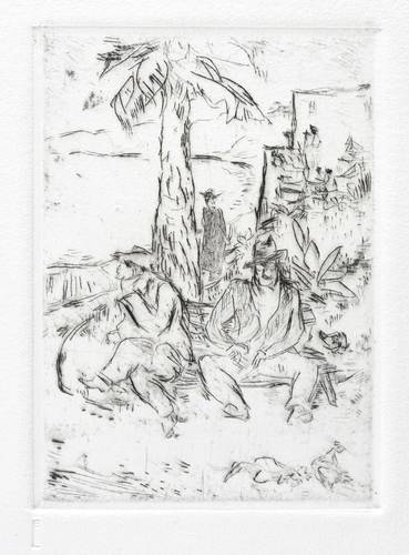 Schwimmer, Max -  -  - Volksgarten in Sorrent