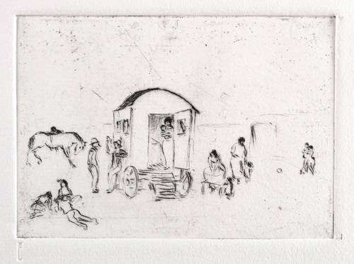 Schwimmer, Max -  -  - Zigeunerlager