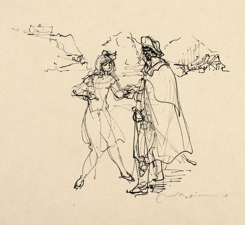 Schwimmer, Max -  -  - Mädchen und Soldat