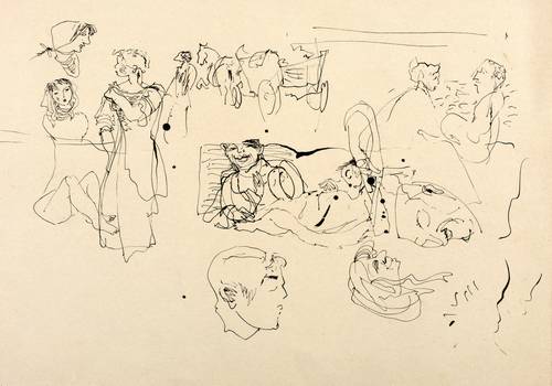 Schwimmer, Max -  -  - Kritzeleien zu Literatur