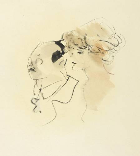 Schwimmer, Max -  -  - Paar (Felix und Rosika Rosenfelder)