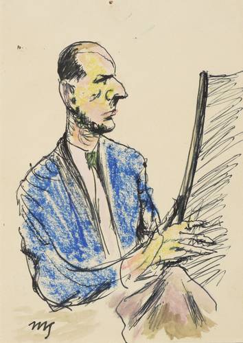 Schwimmer, Max -  -  - Porträt Helmut Holtzhauer