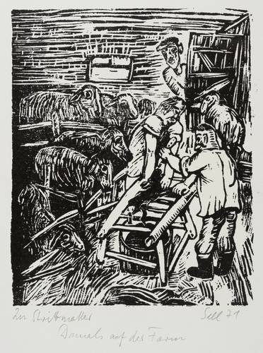 Sell, Lothar -  -  - Damals auf der Farm (Erwin Strittmatter)