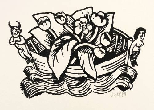 Sell, Lothar -  -  - Primeln im Schiffchen