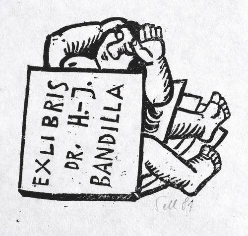 Sell, Lothar -  -  - Exlibris Dr. Hans-Joachim Bandilla (II)