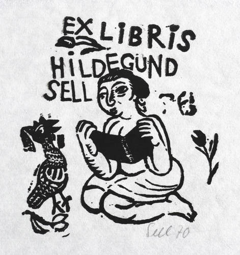 Sell, Lothar -  -  - Exlibris Hildegund Sell