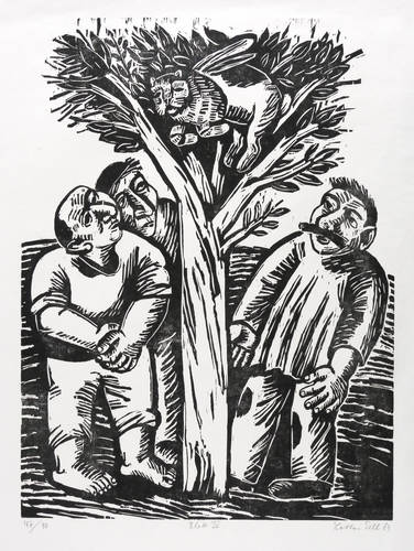 Sell, Lothar - Till Eulenspiegel - Till Eulenspiegel - Wie Eulenspiegel in Leipzig den Kürschnern eine lebende Katze in ein Hasenfell nähte