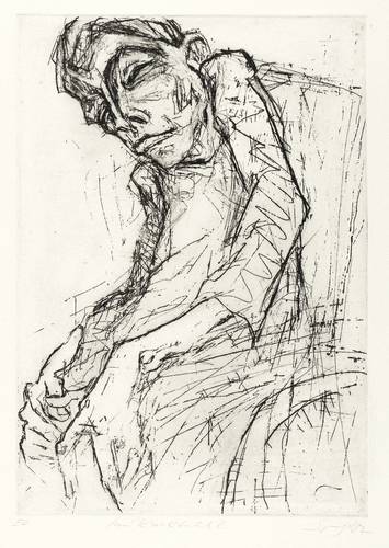 Springer, Reinhard - Begegnung mit Behinderten - Begegnung mit Behinderten - Im Rollstuhl II