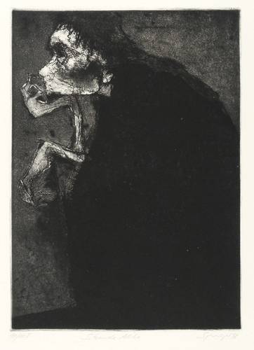 Springer, Reinhard -  -  - Sitzende Alte