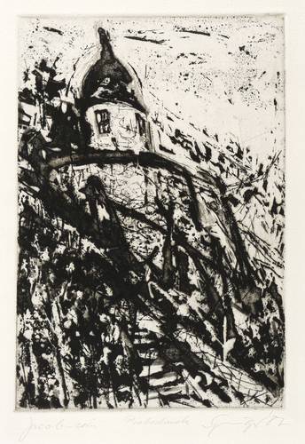 Springer, Reinhard -  -  - Lößnitzlandschaft II (Jacobstein)