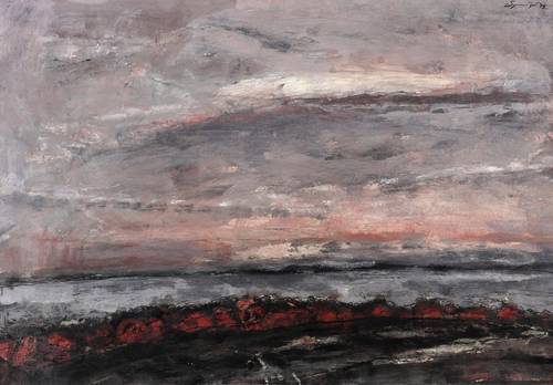 Springer, Reinhard -  -  - Herbstliche Rügenlandschaft