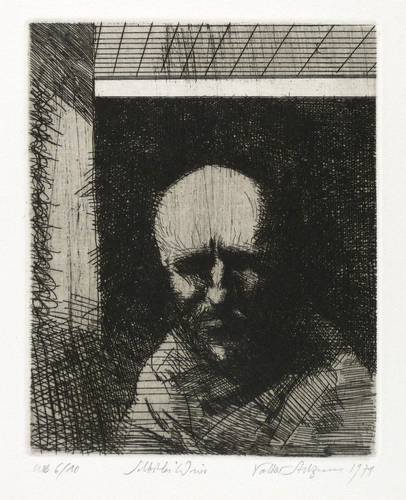 Stelzmann, Volker -  -  - Selbstbildnis