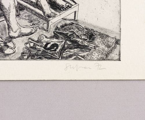 Stelzmann, Volker -  -  - Strand VII (Paar im Strandkorb)