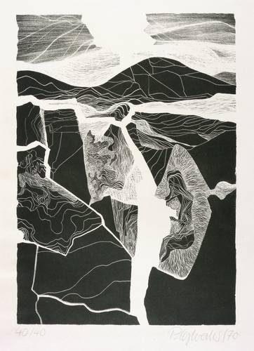 Sylvester, Peter -  -  - Ohne Titel (Geologische Strukturen)