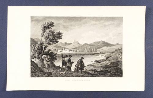 Münchehof (Seesen) - Gesamtansicht mit Burgruine Stauffenburg - Gesamtansicht mit Burgruine Stauffenburg - Die Staufenburg