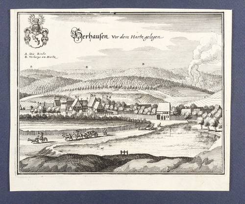 Herrhausen am Harz (Seesen) - Gesamtansicht - Gesamtansicht - Herhausen vor dem Hartz gelegen