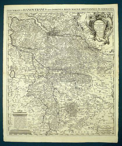 Niedersachsen - Kurfürstentum Braunschweig-Lüneburg - Kurfürstentum Braunschweig-Lüneburg - L' Electorat De Hannover ou les Domaines Du Roi De La Grande Bretagne En Allemagne