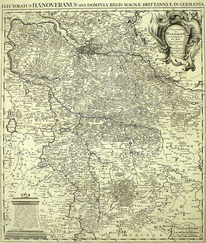 Niedersachsen - Kurfürstentum Braunschweig-Lüneburg - Kurfürstentum Braunschweig-Lüneburg - L' Electorat De Hannover ou les Domaines Du Roi De La Grande Bretagne En Allemagne