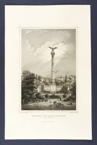 Berlin - Invalidensäule - Invalidensäule - Denkmal im Invalidenpark (bei Berlin)