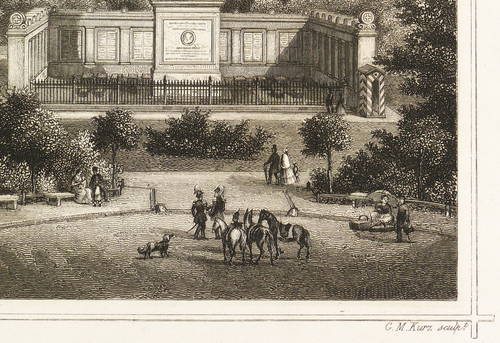 Berlin - Invalidensäule - Invalidensäule - Denkmal im Invalidenpark (bei Berlin)