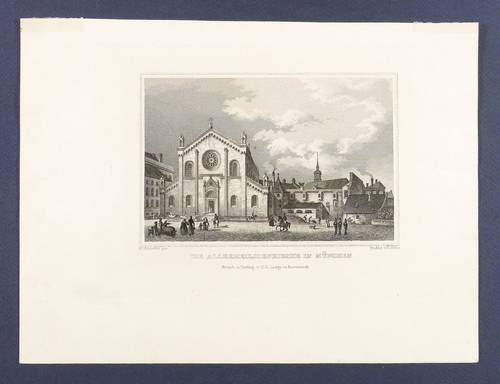 München - Allerheiligen-Hofkirche - Allerheiligen-Hofkirche - Die Allerheiligenkirche in München