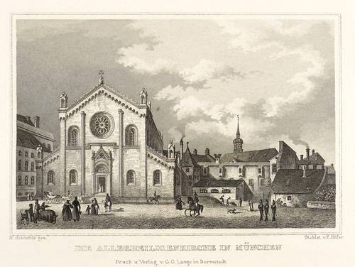 München - Allerheiligen-Hofkirche - Allerheiligen-Hofkirche - Die Allerheiligenkirche in München