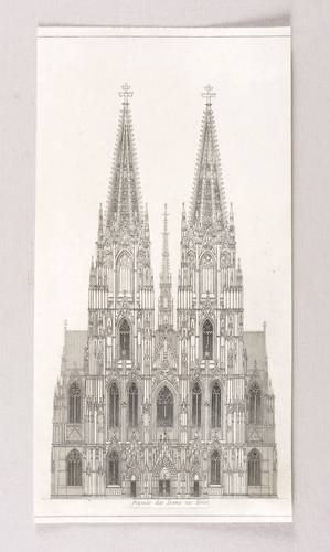 Köln - Dom - Dom - Facade des Doms zu Köln