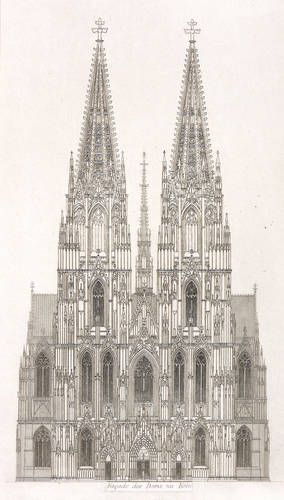 Köln - Dom - Dom - Facade des Doms zu Köln
