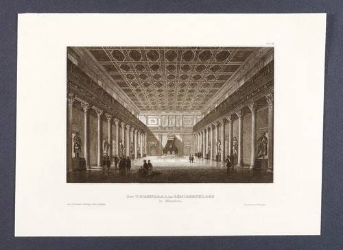 München - Residenz. - Großer Thronsaal - Residenz. - Großer Thronsaal - Der Thronsaal im Königsschloss in München