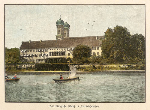 Friedrichshafen - Schloss - Schloss - Das königliche Schloß in Friedrichshafen