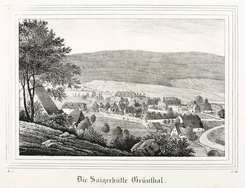 Grünthal (Olbernhau) - Saigerhütte - Saigerhütte - Die Saigerhütte Grünthal