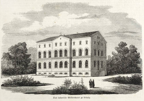 Leipzig - Missionshaus - Missionshaus - Das lutherische Missionshaus zu Leipzig
