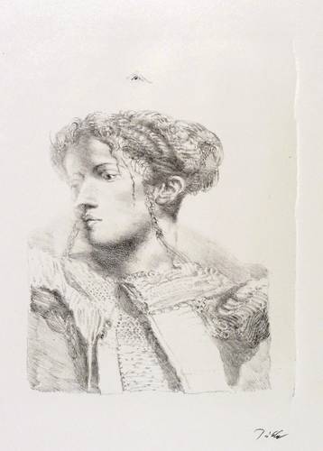 Tübke, Werner -  -  - Verletzte Römerin