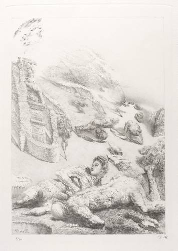 Tübke, Werner -  -  - Happening in Pompeji V